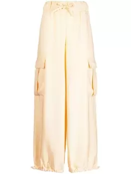 Goodious широкие брюки карго, желтый