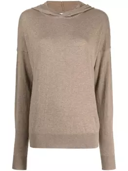 Goodious трикотажно худи, коричневый