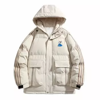 GOOSELIAR Стеганая куртка унисекс, Коричневый