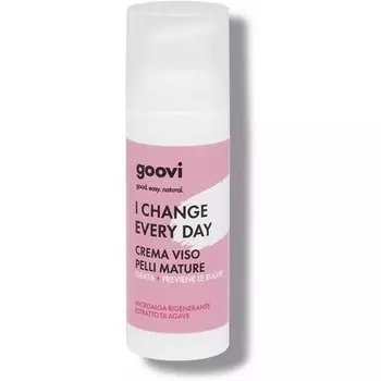 Goovi Change Every Day Крем для лица для зрелой кожи, увлажняет и предотвращает появление морщин, 50 мл