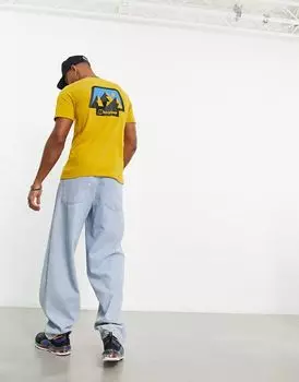 Горчичная футболка с горчичным принтом на спине Berghaus French Pyrenees