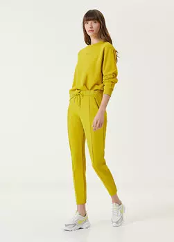 Горчичные классические спортивные штаны Bassigue