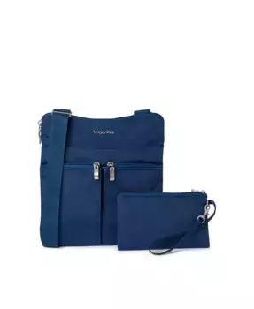 Горизонт (сумка через плечо) Baggallini, синий