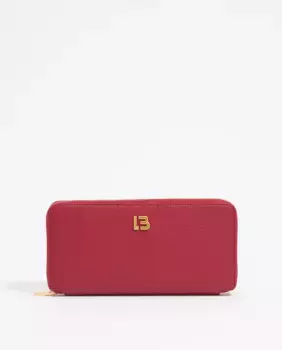Горизонтальный кожаный женский кошелек Bimba y Lola, красный