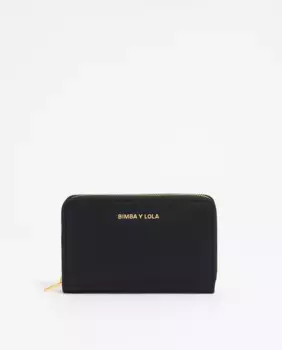 Горизонтальный нейлоновый женский кошелек Bimba y Lola, черный