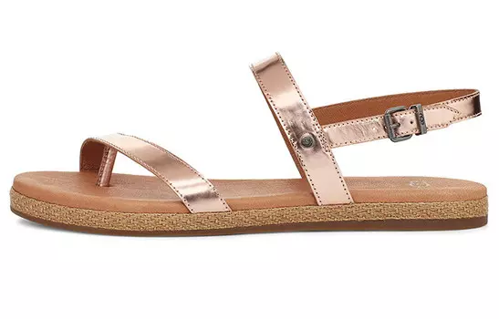 Горки женские розово-золотые Ugg