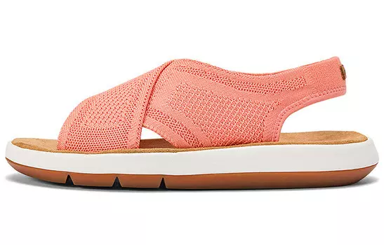 Горки женские светло-кораллово-красные Clarks