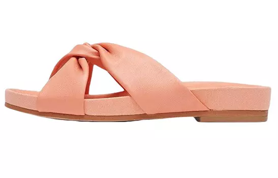 Горки женские светло-кораллово-красные Clarks