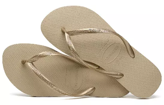 Горки женские светло-золотые Havaianas