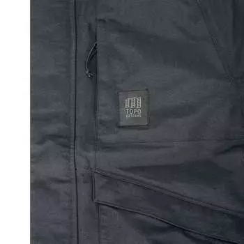 Горная парка – мужская Topo Designs, черный