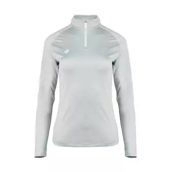 GORNER W Женская флисовая футболка с длинными рукавами Izas, цвет grau