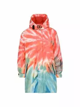Горнолыжная куртка с принтом Tie-Dye Dolce&Gabbana