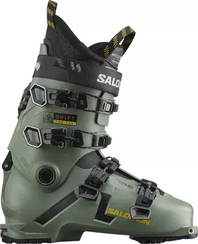 Горнолыжные ботинки Shift Pro 100 Alpine Touring — мужские — 2023/2024 г. Salomon, зеленый