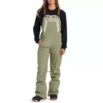 Горнолыжные брюки с подтяжками DC Crusade, зеленый