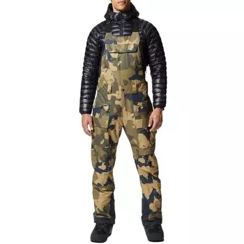 Горнолыжные брюки с подтяжками Mountain Hardwear Firefall Insulated Tall, песочный