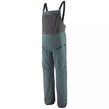Горнолыжные брюки с подтяжками Patagonia Snowdrifter, зеленый