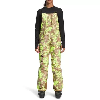 Горнолыжные брюки с подтяжками The North Face Freedom Insulated, коричневый