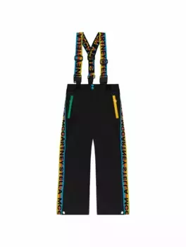 Горнолыжный комбинезон с принтом Stella McCartney, черный