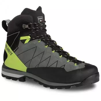 Горные ботинки Dolomite Crodarossa Hi GTX, цвет Silver Green/Lime Green