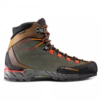 Горные ботинки La Sportiva Trango Tech Leather GTX, цвет Carbon/Hawaiian Sun