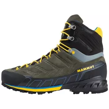 Горные ботинки Mammut Kento Tour High Goretex, зеленый