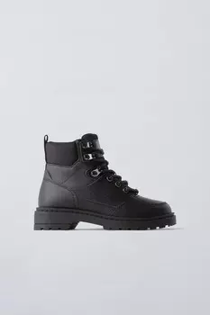 Горные ботинки ZARA, черный