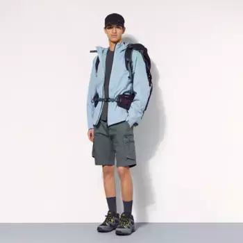 Горные шорты мужские Mountain Pro, зеленый