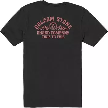 Горный технический футболка с коротким рукавом Volcom, черный