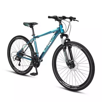 Горный велосипед BATTLE Bond Fujita 24-дюймовый и 24-скоростной, голубой