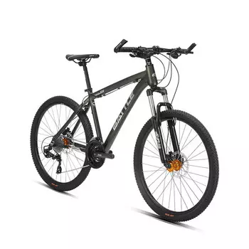 Горный велосипед Bond Fujita Shimano 27 с регулируемой скоростью, 26-дюймовый масляный дисковый тормоз, мужской и женский студенческий внедорожный велосипед для взрослых, серый BATTLE