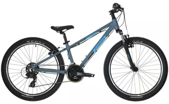 Горный велосипед Carver Strict 24 - 24 дюймов - Diamant - 2024, цвет Blau|dark blue grey/neon blue/black