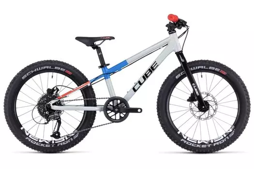 Горный велосипед Cube Reaction 200 Pro - 20 дюймов - Diamant - 2024, цвет Wei|teamline