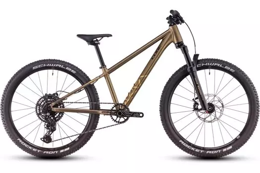 Горный велосипед Cube Reaction 240 TM - 24 дюймов - Diamant - 2025, цвет Gold|goldenlimenblack