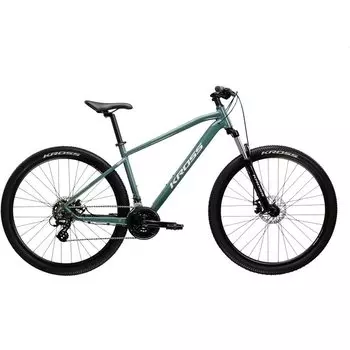 Горный велосипед Kross Hexagon 2.0, зеленый/серебристый