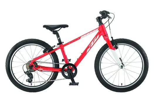 Горный велосипед KTM Wild Cross 20 - 20 дюймов - Diamant - 2023, цвет Orange|fire orange (white)