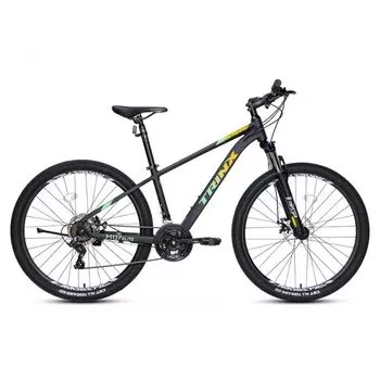 Горный велосипед Mtb Trinx M137 Elit 27,5", размер S, черный/желтый/зеленый