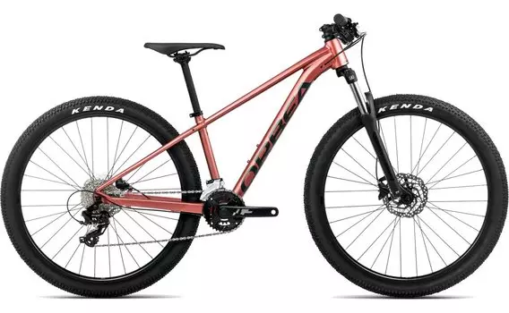 Горный велосипед Orbea Onna 27 XS Junior 50 - 27,5 дюймов - Diamant - 2024, цвет Rot|Terracotta Red (Matt) - Green (Gloss)