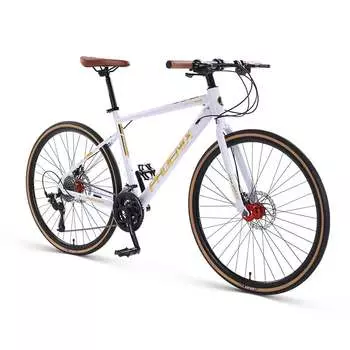 Горный велосипед Phoenix для взрослых и студентов, внедорожный велосипед с регулируемой скоростью, 26 дюймов, 30 скоростей, Phoenix 100 Moon Shadow White
