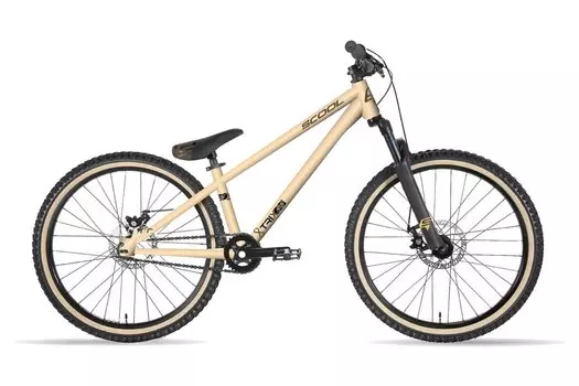 Горный велосипед S'cool XtriX Dirt 20 1-Gang - 20 дюймов - Dirt - 2023, цвет Beige|beige/brown