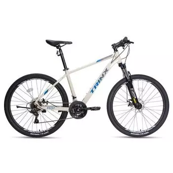 Горный велосипед Trinx M137 MTB 26", кремовый/серый/синий