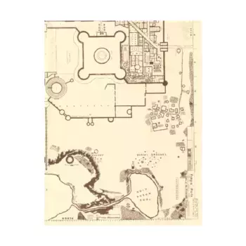 Город-государство Непобедимого Повелителя - Обзорная карта города (Судьи), Catalogs, Maps & Miscellaneous (Judges Guild)