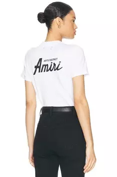 Городская футболка Amiri, белый