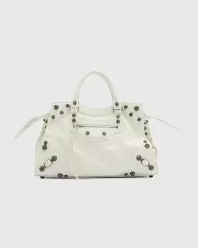 Городская сумка Neo Cagole Balenciaga, цвет 9104 Optic White