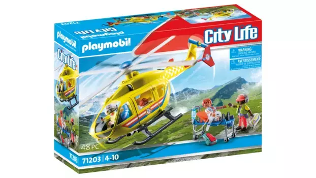 Городская жизнь спасательный вертолет Playmobil