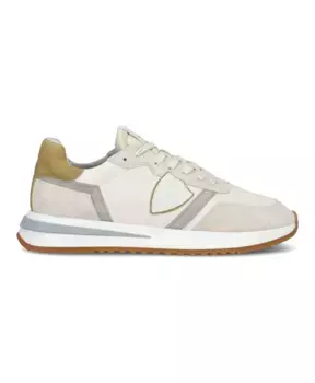 Городские кроссовки с винтажным дизайном кроссовок Philippe Model, белый