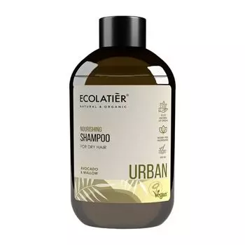 Городской питательный шампунь для волос Ecolatier, 600 мл