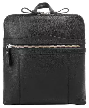 Городской рюкзак Betty Barclay, натуральная кожа, черный