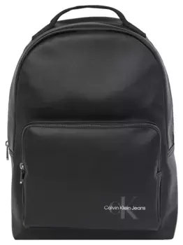Городской рюкзак Calvin Klein Jeans "MONOGRAM SOFT CAMPUS BP ANGLED40", черный