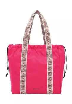 Городской рюкзак и сумка через плечо 2 в 1, регулируемые лямки, для женщин Emily & Noah, розовый