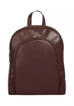 Городской рюкзак из натуральной кожи, производство Италия Cluty, коричневый